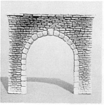 Pre-Size 103 HO Tunnel Portal Single Track Random Stone