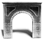 Pre-Size 105 HO Tunnel Portal Single Track Cut Stone