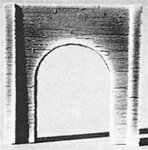 Pre-Size 113 HO Tunnel Portal Single Track Concrete