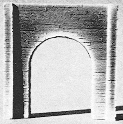 Pre-Size 113 HO Tunnel Portal Single Track Concrete