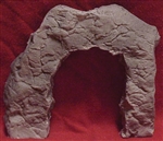 Pre-Size 120 HO Tunnel Portal Single Track Blasted Rock Smooth Round