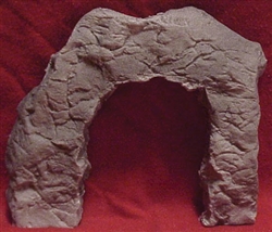 Pre-Size 120 HO Tunnel Portal Single Track Blasted Rock Smooth Round