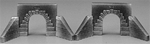 Pre-Size 124 HO Culverts Concrete 8' Arch