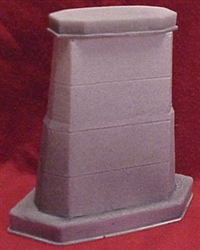 Pre-Size 133 HO Single Deck Bridge Pier 35' Smooth Concrete