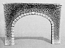 Pre-Size 204 N Double Track Tunnel Portal Random Stone