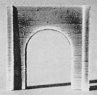 Pre-Size 213 N Single Track Tunnel Portal Concrete