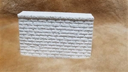 Pre-Size 655 O Dressed-Stone Double-Track Bridge Pier Matches #483-653 8 x 2 x 4-3/4" Top measures: 7-1/2 x 1-1/2"