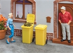 Pola 333225 G Garbage Cans Carts Pkg 2