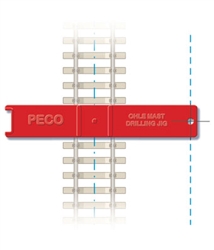 Peco LC-115 HO Catenary System Mast Installation Jig
