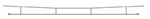 Peco LC-151 HO Catenary System Contact Wire 8-1/8" Pkg 5