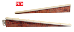 Peco LK-66 HO Brick Edging Ramps