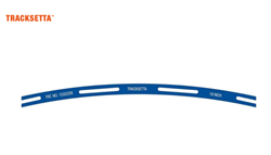 Peco NT-18 N Tracksetta Track Laying Template 18" Radius Curve