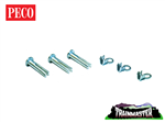 Peco PL-18 Studs & Tag Washers for Turntable Motor Operation