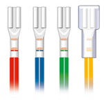 Peco PL-31 HO PecoLectrics Push-On Terminal Connectors 10 and Shrouds 5