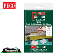 Peco PS-370 Steam Track Bed Weathering Kit