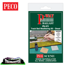 Peco PS-371 Diesel Track Bed Weathering Kit