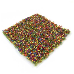 Peco SGTMIX10 Grass Tufts 13/32" Mixed Flowers pkg(100)