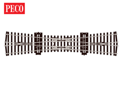 Peco SL-193 HO Code 75 Streamline Track Crossing Short Insulfrog Code 75