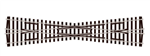 Peco SL-194 HO Code 75 Streamline Track Crossing Long Insulfrog