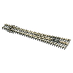Peco SL-389 N Turnout #8 Code 80 Long 36" Radius Diverging Route Left Hand Insulfrog