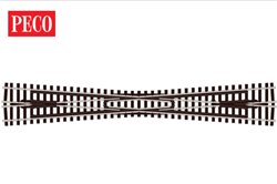 Peco SL-394 N Code 80 Crossing Long 8 Degrees 7-3/8" Length