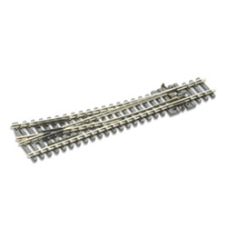 Peco SL-395 N Code 80 Medium Radius #6 Turnout Streamline Right Hand Insulfrog