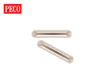 Peco SL-710FB O Code 143 Track Nickel Conductive Rail Joiners Pkg 24