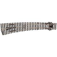 Peco SL-87 HO Code 100 Curved Double Radius Turnout Streamline Left Hand Insulfrog
