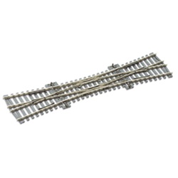 Peco SL-90 HO Code 100 Double SL-ip Turnout Streamline Insulfrog