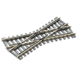 Peco SL-93 HO Code 100 Streamline Crossing Short Insulfrog 24-Degree 18"
