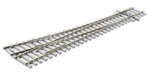 Peco SL-E1095 HO Streamline Code 75 OO/HO Medium Radius Turnout w/Concrete Ties Right Hand