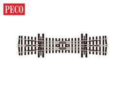 Peco SL-E1490 HO HOm 12mm Meter Guage 75 Nickle Double Slip