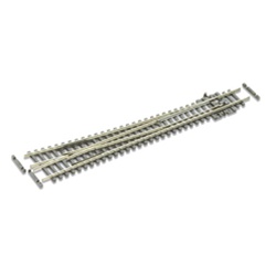 Peco SL-E388F N Code 55 #8 Right-Hand Turnout Long 36" Radius Electrofrog