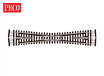 Peco SL-E394F N Long Crossing Code 55 Electrofrog