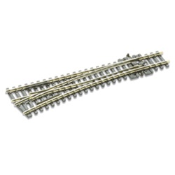 Peco SL-E396 N Code 80 Medium Radius #6 Turnout Streamline Left Hand Electrofrog
