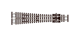 Peco SL-E397F N Code 55 Wye Turnout 24" Radius Electrofrog