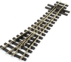 Peco SL-E495 HOn30 HOe HOn2-1/2 HOn30" Narrow Gauge Electrofrog Turnout w/Code 80 Rail Right Hand