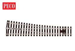 Peco SL-E791FB O Code 143 US Profile Flat Bottom Rail Right Hand Turnout