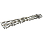 Peco SL-E89 HO Code 100 Streamline Large Radius Turnout Left Hand Electrofrog