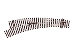 Peco SL-U77 HO Code 100 Small Radius Unifrog Turnout Streamline Left Hand