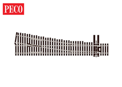 Peco SL-U8361 HO North American-Style Code 83 #6 Turnout Streamline Right Hand Unifrog