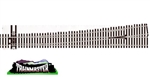 Peco SLU8382 HO North American-Style Code 83 #8 Turnout Streamline Left Hand Unifrog