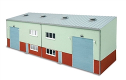 Peco SS-M300 HO Concrete Industrial/Retail Building Wills Modular Plastic Kit
