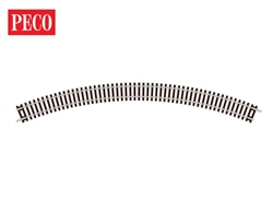 Peco ST-15 N Code 80 Double-Curve Track 10-3/8" Radius 45 Degrees
