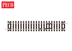 Peco ST-200 HO Setrack Code 100 Nickel Standard Straight 6-5/8"