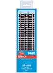 Peco ST-2000 HO Code 100 Nickel Standard Straight Setrack 15-1/2" Pkg 8