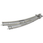 Peco ST-244 HO Code 100 Curved Double-Radius Turnout Setrack Right Hand Insulfrog