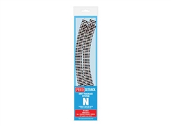 Peco ST3012 N Code 80 Double Curve Setrack Radius 1 45 Degree pkg 4