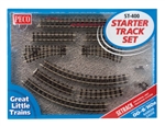 Peco ST-400 HOn30 HOn30 HOe Narrow Gauge Starter Track Set Setrack Oval with Two Spurs
