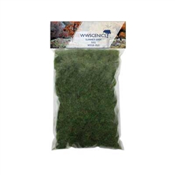 Peco WSG6012 Static Grass 1/4" 6mm Fibers Summer 1.8oz 50g